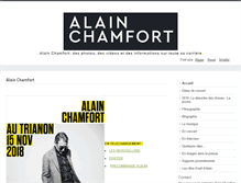 Tablet Screenshot of historique.alain-chamfort.net